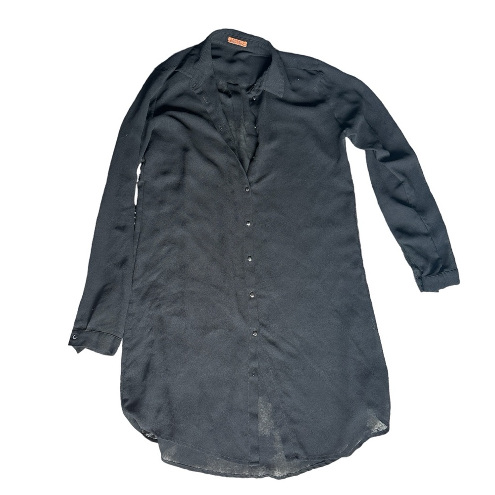 Vintage, black, brand System Action, size approximation L